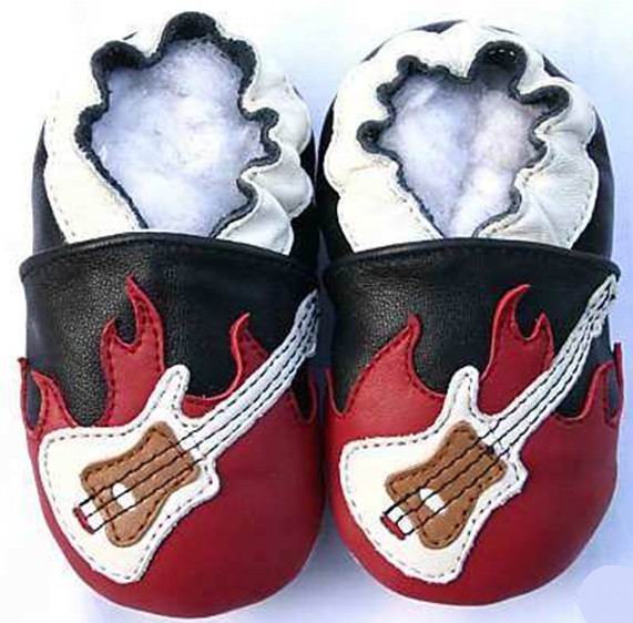 Rompers or overalls with attached shoe covers for newborns